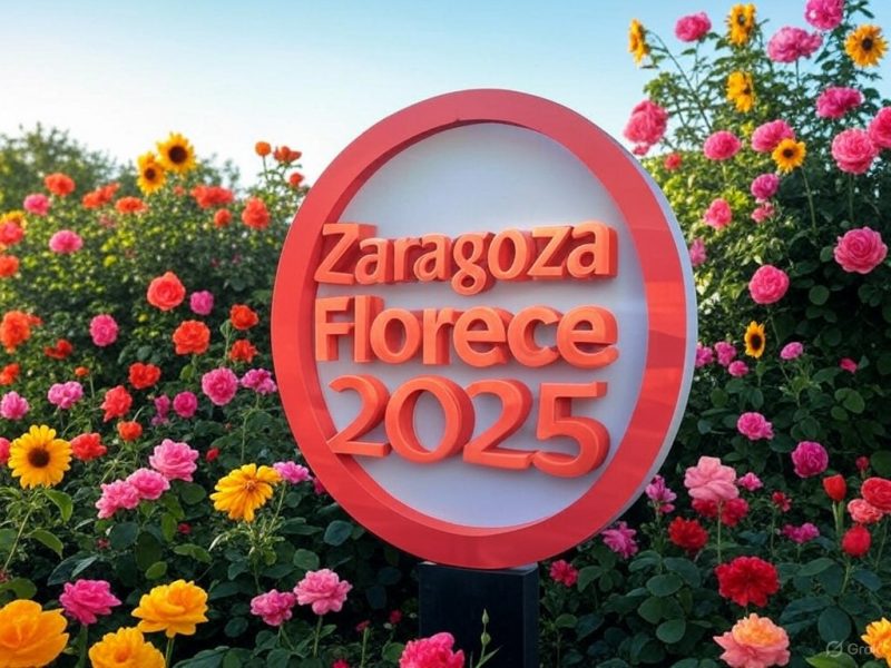 Festival Zaragoza Florece celebra su quinta edición (22,25 mayo 2025)
